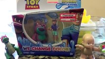 Color Splash Buddies Lotso Bear, Ken, Partysaurus Rex Boat Color Changers Toy Story 3 Toys 2-Pack