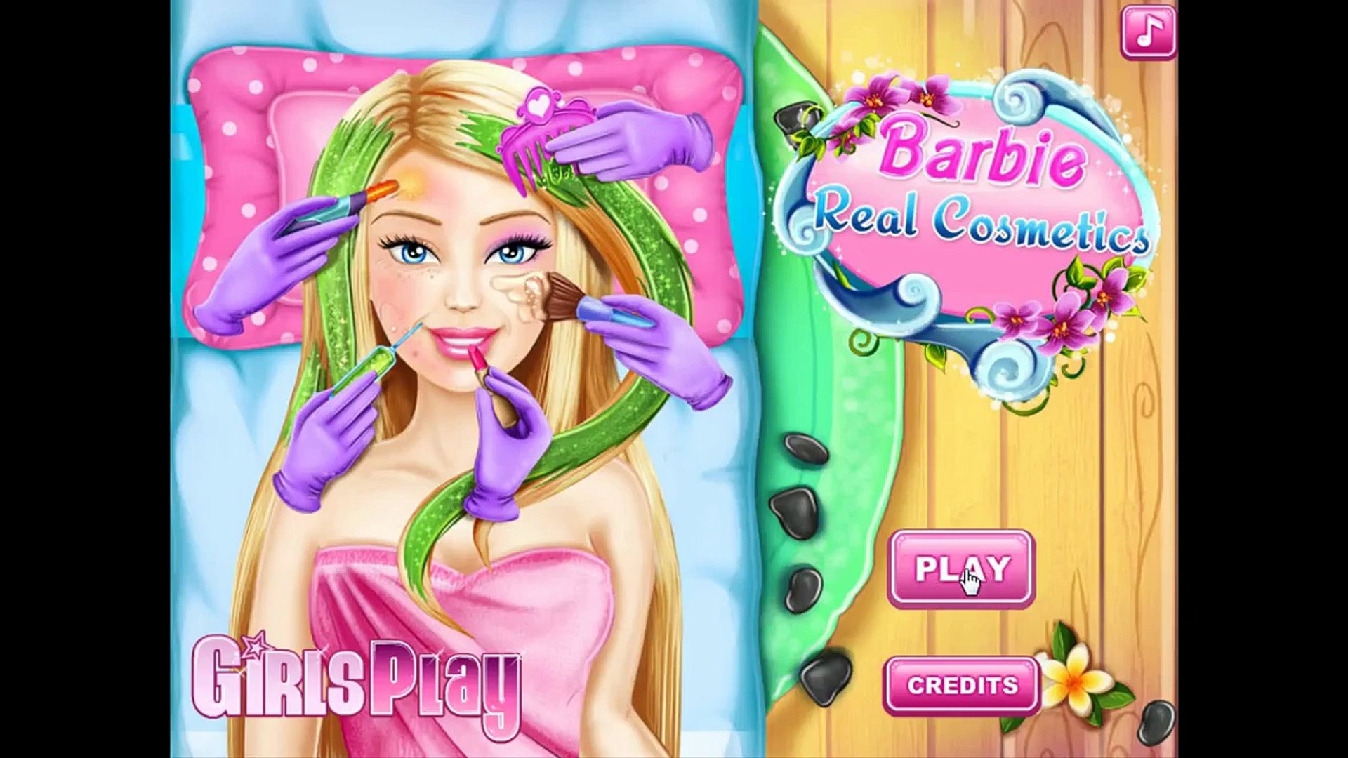 barbie real cartoon
