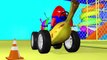 Wheels On The Bus BANANA CAR vehicle plus more nursery rhymes kids songs 3d rhymes childrens rhymes