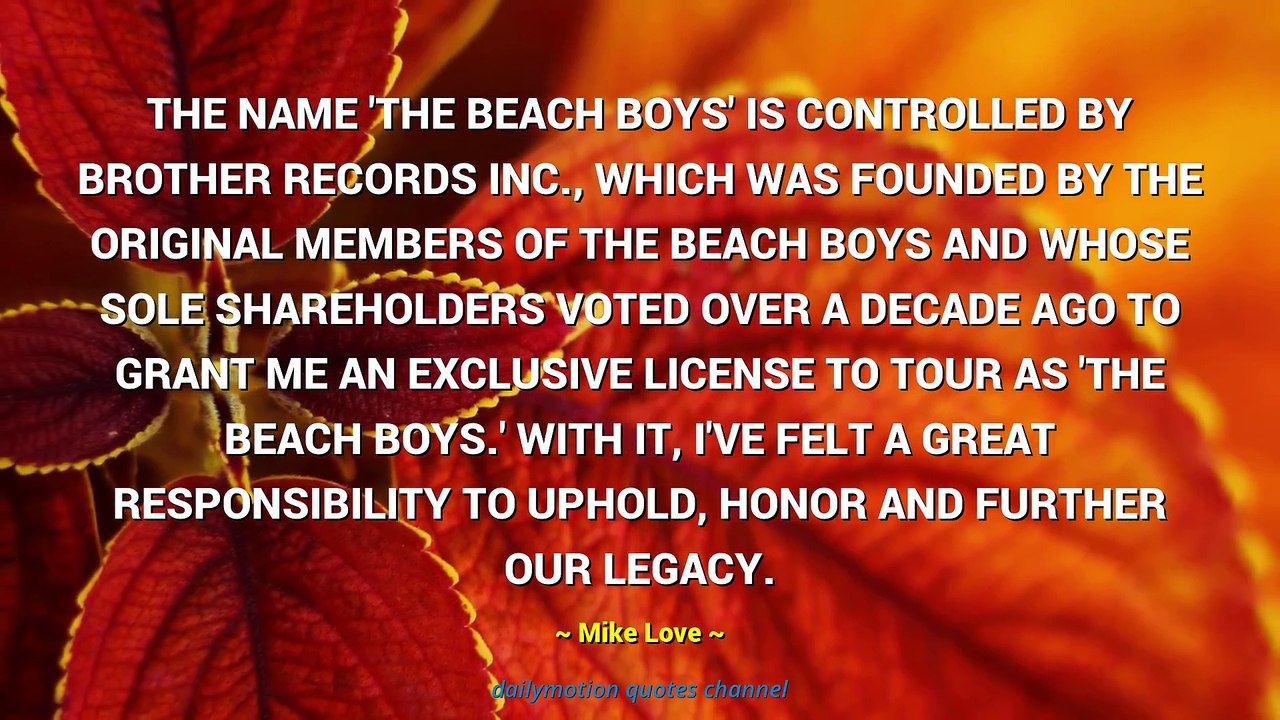 Mike Love Quotes #3