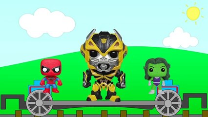 New Spiderman Minions Power Rangers Mega Force | Thomas And Friends Kids Surprise Eggs #Animation