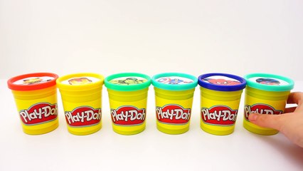 Miraculous : Talef of Ladybug and Cat Noir Spider-Man Hulk Iron Man Play-Doh Cans Surprise Eggs