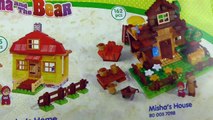 ♥ Masha and the Bear (Маша и Медведь) | Mishas Tea Time Unboxing PlayBIG Bloxx Lego
