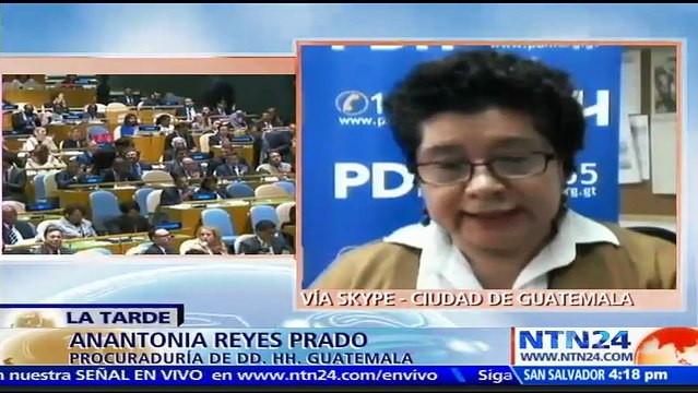 Experta analiza en NTN24 aumento de la violencia contra activistas de los derechos humanos en Guatemala