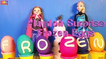 Disney Frozen Play Doh Surprise Eggs Toys - Elsa Anna Olaf Play-Doh Orbeez Surprise Cups and More