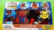 Playskool Heroes Marvel Spider Man Action Gear Web Copter with Imaginext Gorilla Grodd Just4fun290