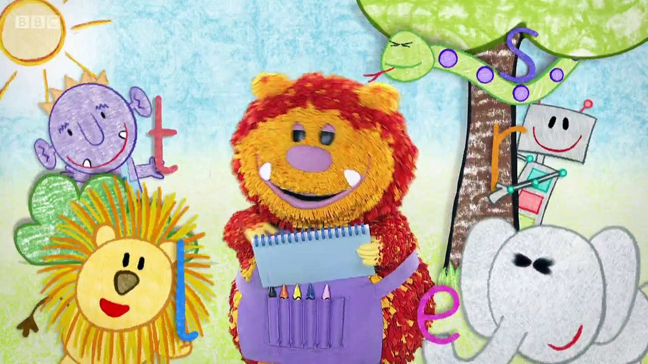 cBeebies Children Cartoon . Get Squiggling! Letters . s01e01 . Letter A ...