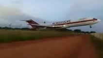 Insane Footage From The Colombian Boeing 727 Crash