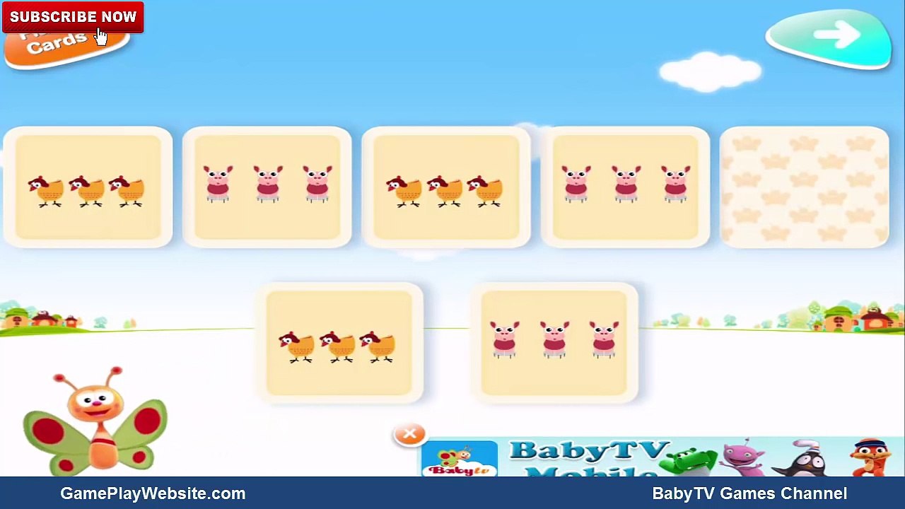 BabyTV Games First Words Flash Cards Learning Educational iOS Game