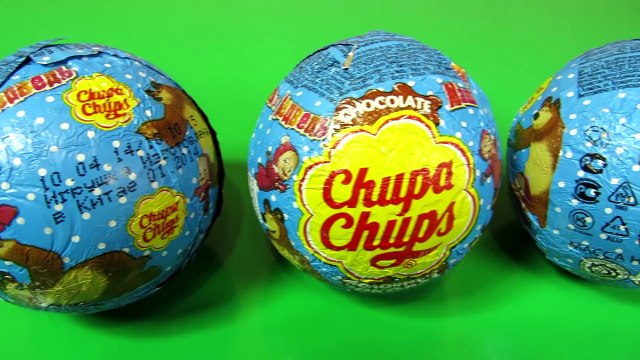 3 Jajko Niespodzianka Masza i Niedzwiedz Kinder Niespodzianka Киндер Маша и Медведь Jajka