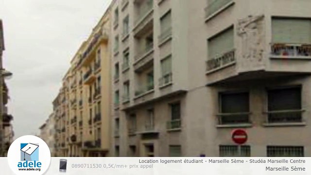 Location logement étudiant - Marseille 5ème - Studéa Marseille Centre
