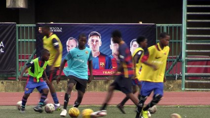 Barcelona FC opens football training academy in Nigeria
