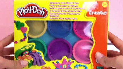 Pâte à modeler Play Doh éclat de soie français - Pâte à modeler éclat de soie Playdoh (Demo)