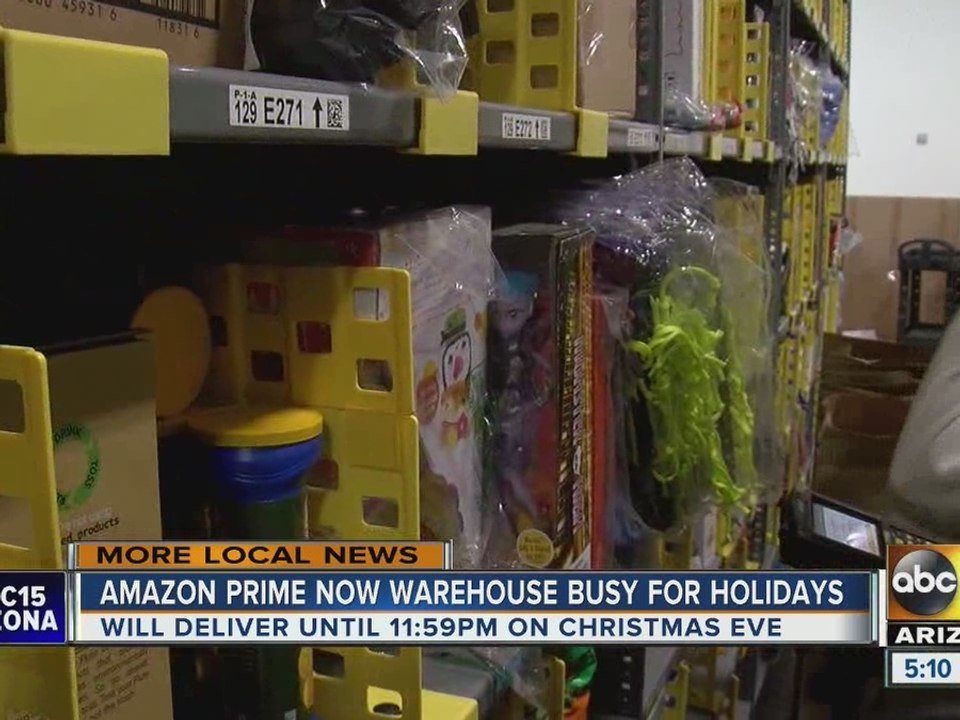 Santa’s (of sorts) in Amazon Prime warehouse video Dailymotion
