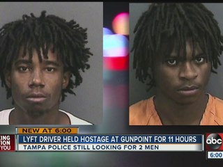 Lyft driver kidnapped, forced into night-long crime spree