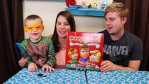 Poopyhead Game Challenge! Gross Poop Family Fun Night Game Kids Love Poopy Head by DisneyCarToys