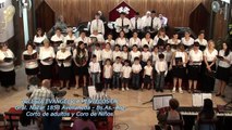 Iglesia Evangelica Pentecostal. Alabanza Coro y coro de niños(2). 04-12-2016