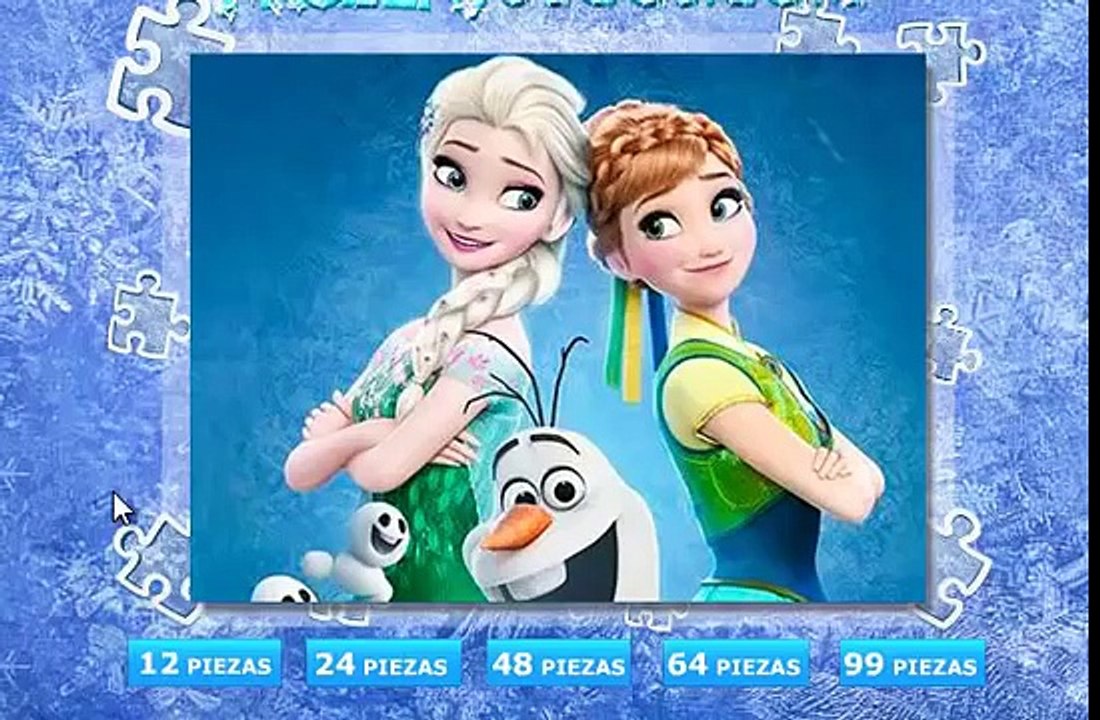 Frozen Anna Elsa Disney -Frozen Elsa Anna Olaf Fever videos Games for Kids