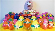 Play-Doh Suprise Eggs Peppa pig MEGA UNBOXING plastilina educative funny toy HD