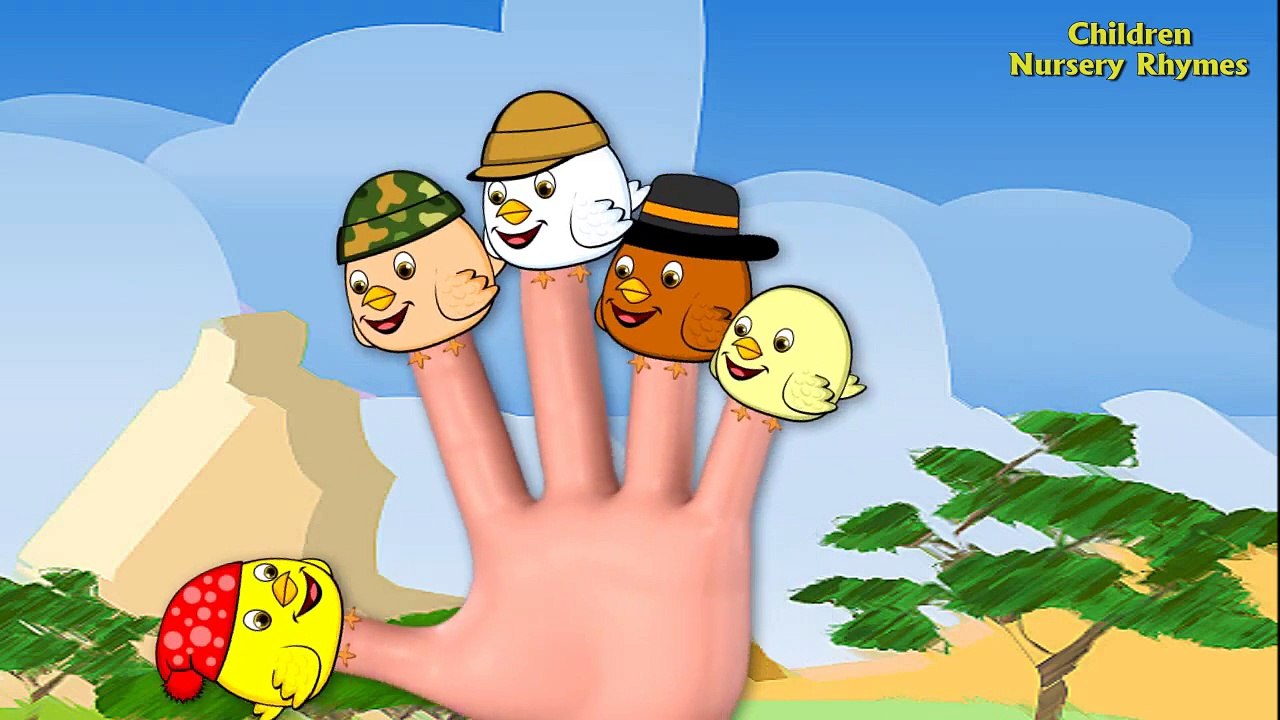 Funny Angry Birds Cartoon Finger Family | Daddy Finger Family Nursery Rhyme | Children Rhymes HD