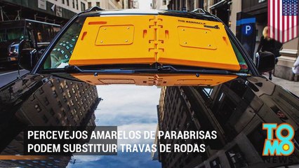 Percevejos de parabrisas podem substituir travas de rodas.