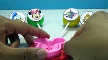 Play Doh Mickey Mouse and Minnie Mouse Face Modelling Clay Fun Learning Colours For Kids