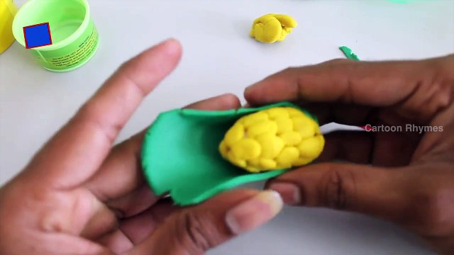 Learn How To Make Play Doh Corn | Learning Play Dough Corn | Play Doh Videos For Kids