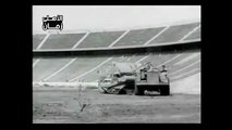 شاهد لقطات نادرة جدا لاستاد القاهرة فى مرحلة الانشاء 1960