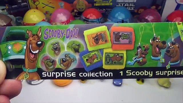 24 Surprise Eggs Kinder Surprise Mickey Mouse Cars 2 Minnie Mouse Spongebob-HD