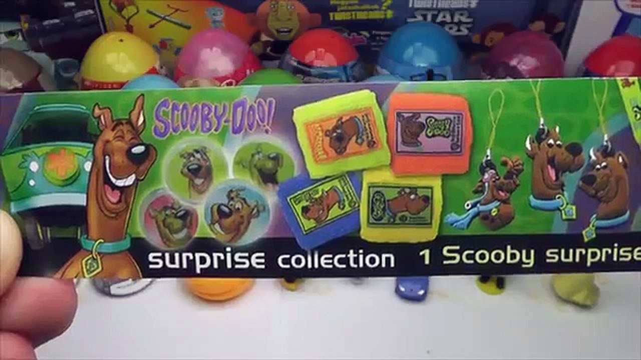 24 Surprise Eggs Kinder Surprise Mickey Mouse Cars 2 Minnie Mouse Spongebob-HD