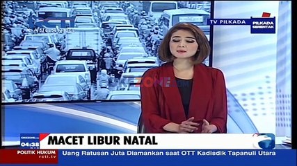 Memasuki Libur Natal, Kepadatan Terjadi di Ruas Tol Dalam Kota