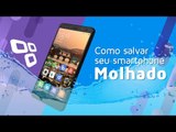 Como salvar seu smartphone molhado em caso de 