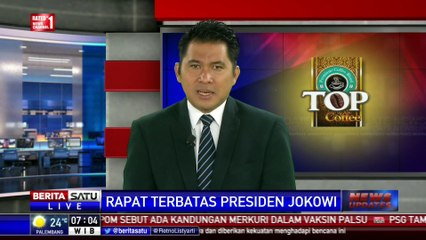 Télécharger la video: Presiden Jokowi Gelar Ratas Bahas Pengamanan Natal dan Tahun Baru