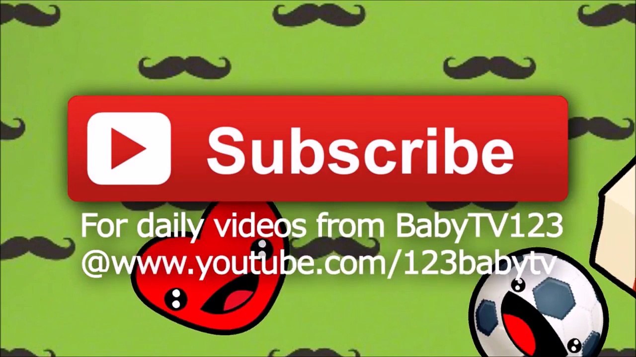 Sports Song and Fire Truck Animation - Learn Vocabularies, Colors and Shapes with Babytv123