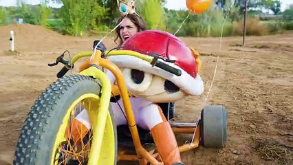 Mario Kart in Real Life - Luigi Death Stare!