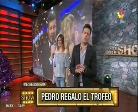 Paula en Este es el Show 1 (con Pedro CAMPEÓN) - 20 de Diciembre