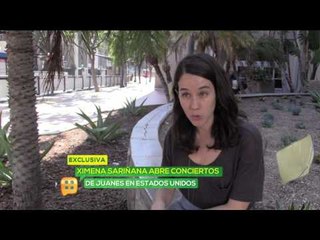 Ximena Sariñana abre conciertos de Juanes en USA