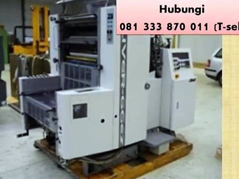 Mesin Offset Murah Jakarta,Harga Mesin Offset Murah, CALL 0813-3387-0011 (Tsel)