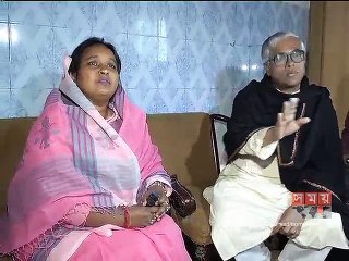 সাখাওয়াত হোসেনের সঙ্গে আইভীর সৌজন্য সাক্ষাৎ