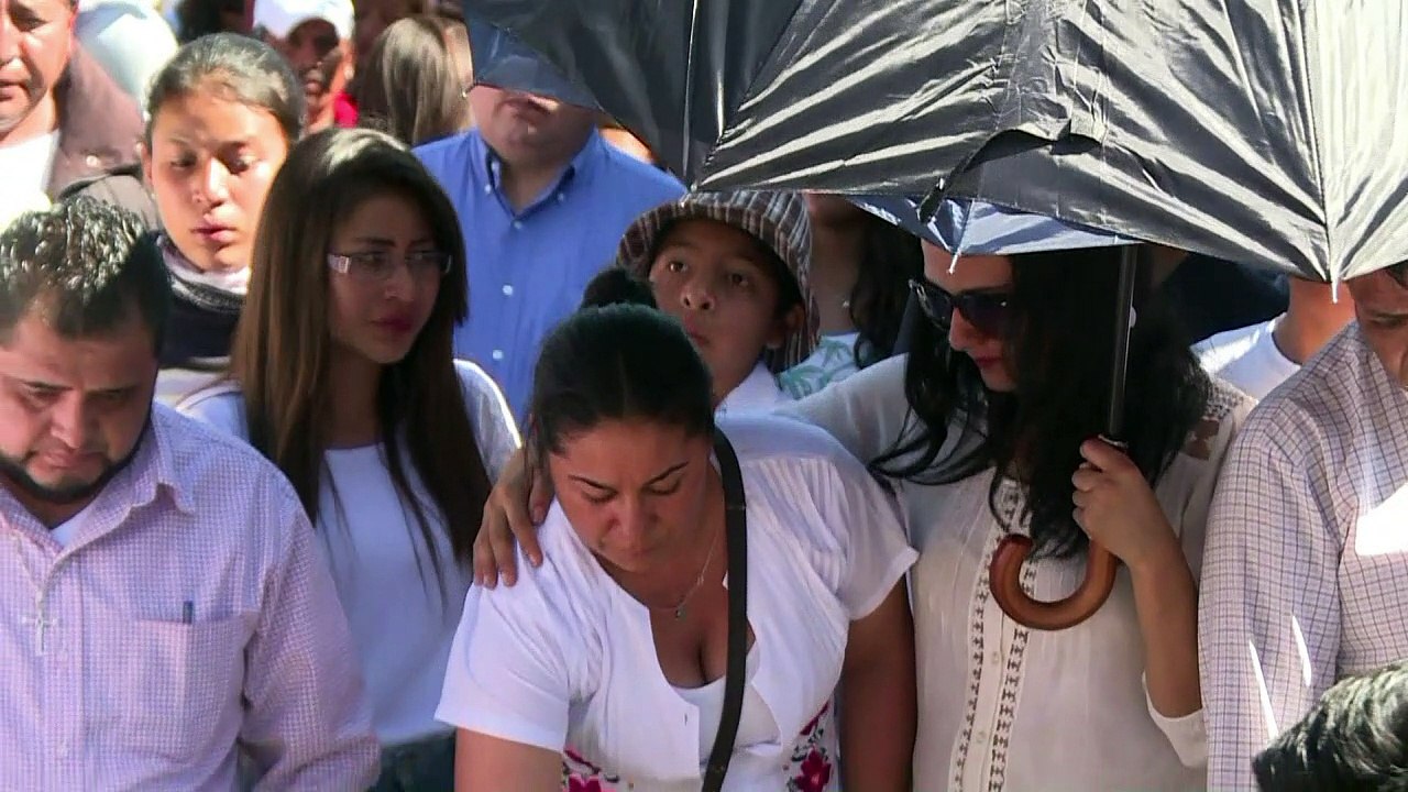 Funeral for Mexican fireworks blast victims