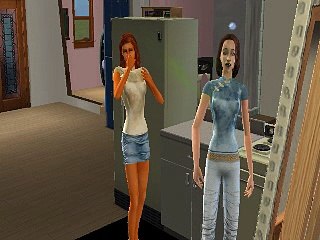 Sims 2 University: farting fun 4
