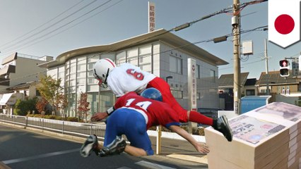 ひったくりにタックルで現金3400万円取り返す