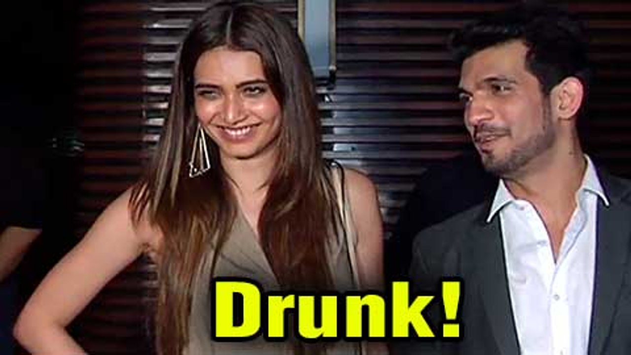 Arjun Bijlani, Aamir & Sanjeeda CAUGHT Drunk  Karishma Tanna Birthday Bash