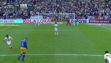 Resumen del partido América 1 - 1 Tigres | Final ida - Apertura 2016