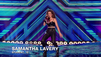 Samantha fights to make her Grandad proud and wow Simon Six Chair Challenge - The X Factor UK 2016