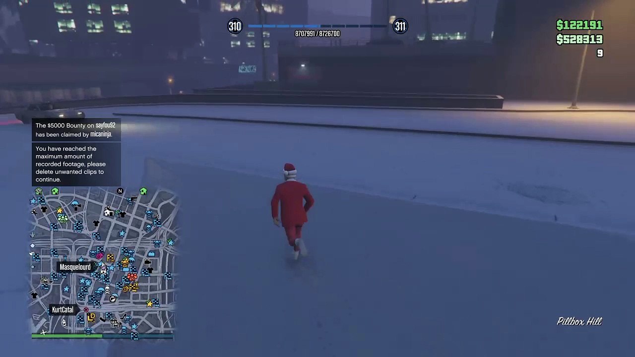 Its SNOWING!!! Gtav 5 (14)