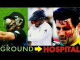 The deadly bouncers in cricket history of all times!!