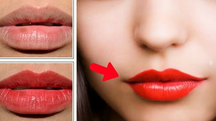 How to get red lips naturally - 7 home remedies
