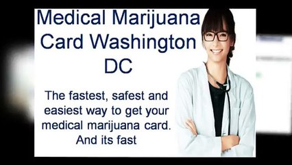 Medical Marijuana Card Washington DC