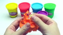 Play Doh Tubs Modelling Clay with Surprise Toys Disney Princess Peppa Pig Masha and the Bear